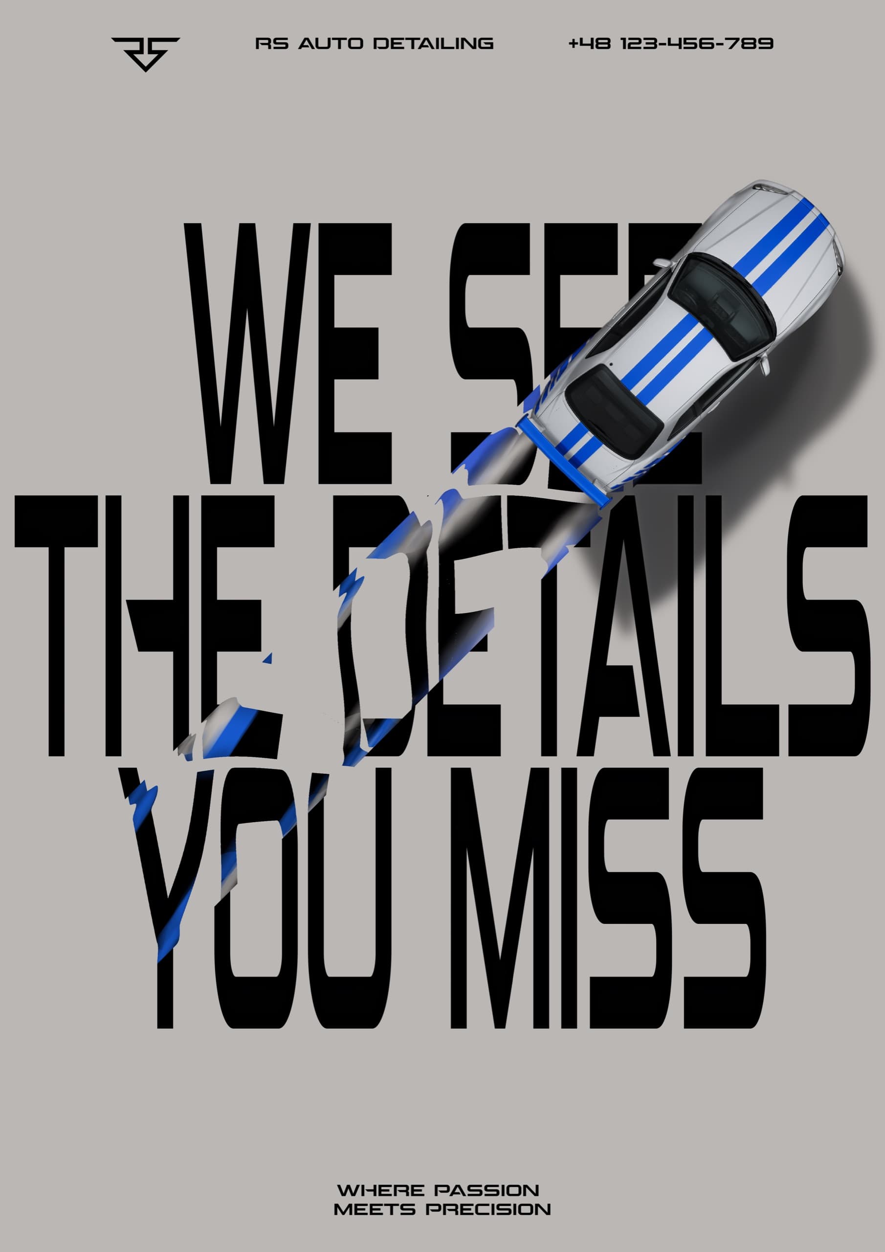 Poster — “We see the details you miss”